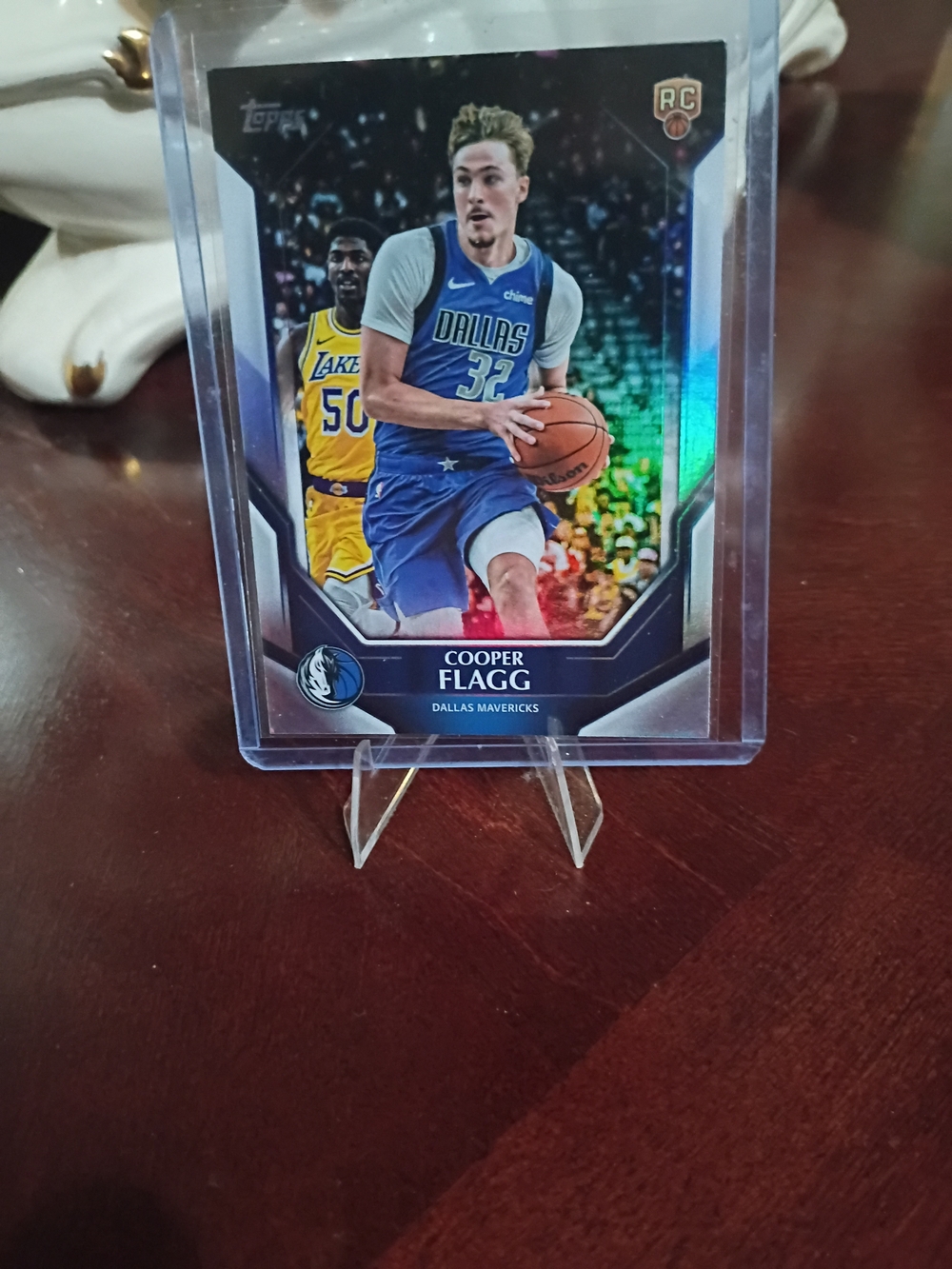 2026 Topps Collectors Cooper Flagg Rookie #NBA-6 Dallas Mavericks RC Holo Foil